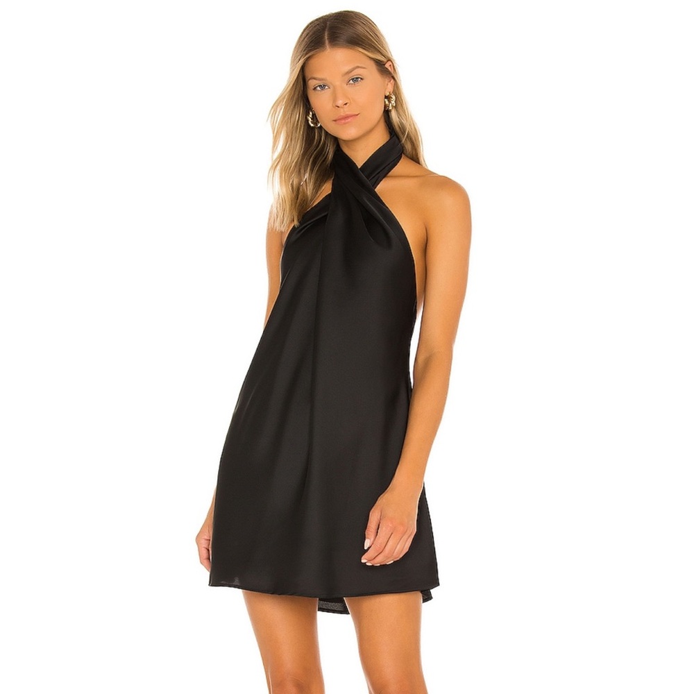Black Halter Dress